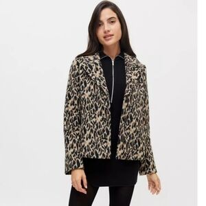 URBAN Outfitters Tierrie Leopar blazer